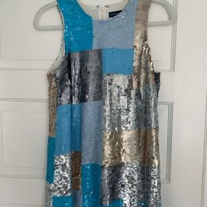 French connection sequin dress